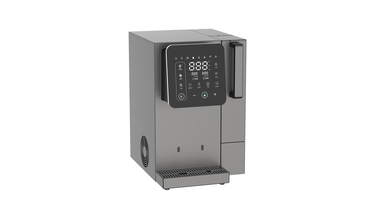 Purificador de Água UMBOX W91 com Máquina de Gelo — Osmose Inversa, Água Quente e Fria, Sem Instalação