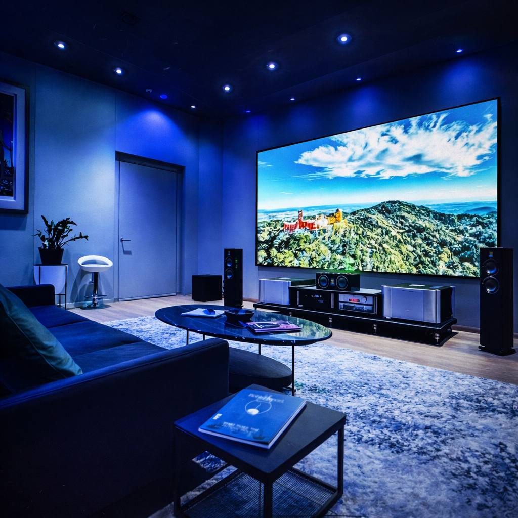 Televisores, projetores e soundbars: guia completo 2026