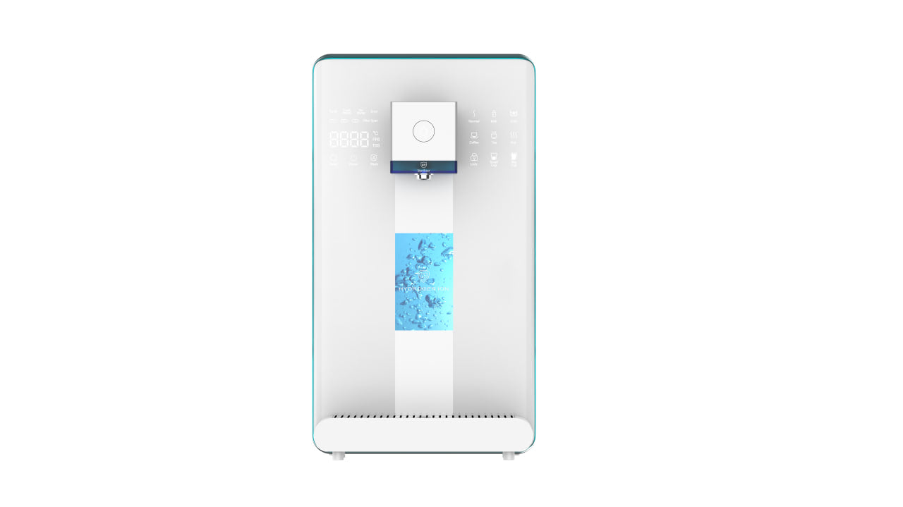 Purificador de Água UMBOX W19 — Osmose Inversa, Água Quente e Fria, Depósito 8 L, Sem Instalação